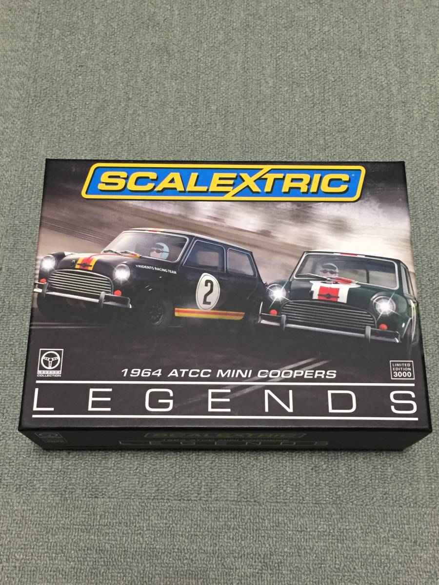 Scalextric 1964 ATCC ミニクーパーセット　未使用品 スケーレックス レジェンド 1964 ATCC ミニクーパー SET 【公式通販】