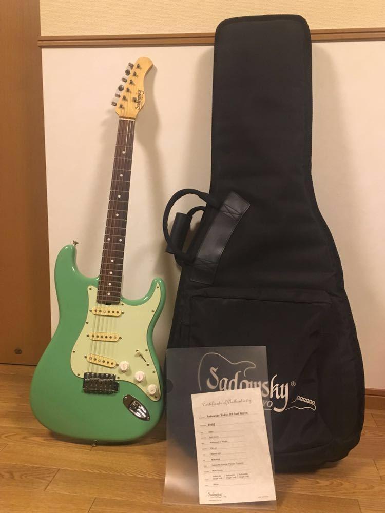豊富な，大人気 Sadowsky Tokyo RS Surf Green サドウスキー2000年初期(その他)｜売買されたオークション情報、yahooの商品情報をアーカイブ公開 - オークファン 本体