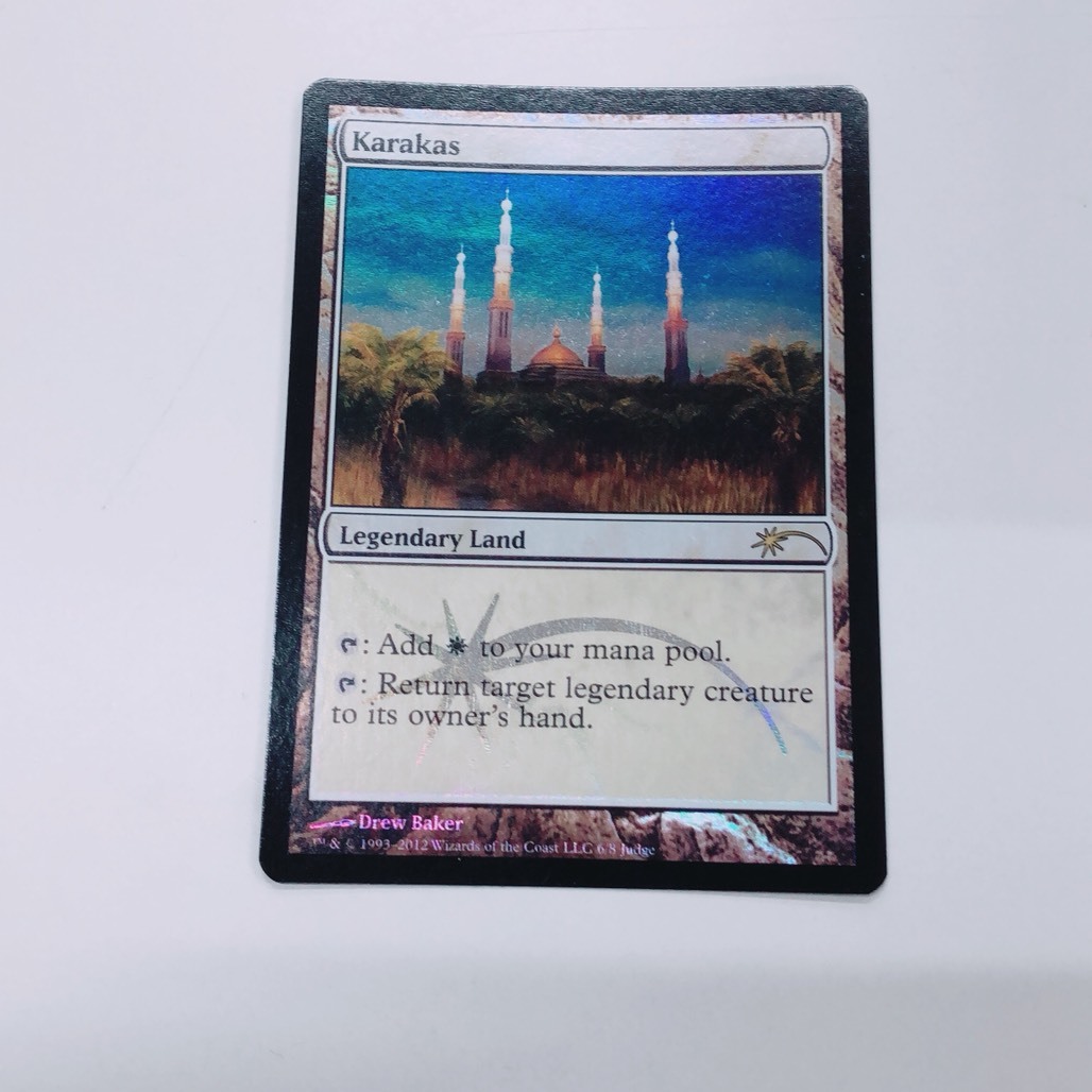 ☆/MTG/英語/FOIL/プロモ/ジャッジ褒賞/カラカス/karakas/NM/