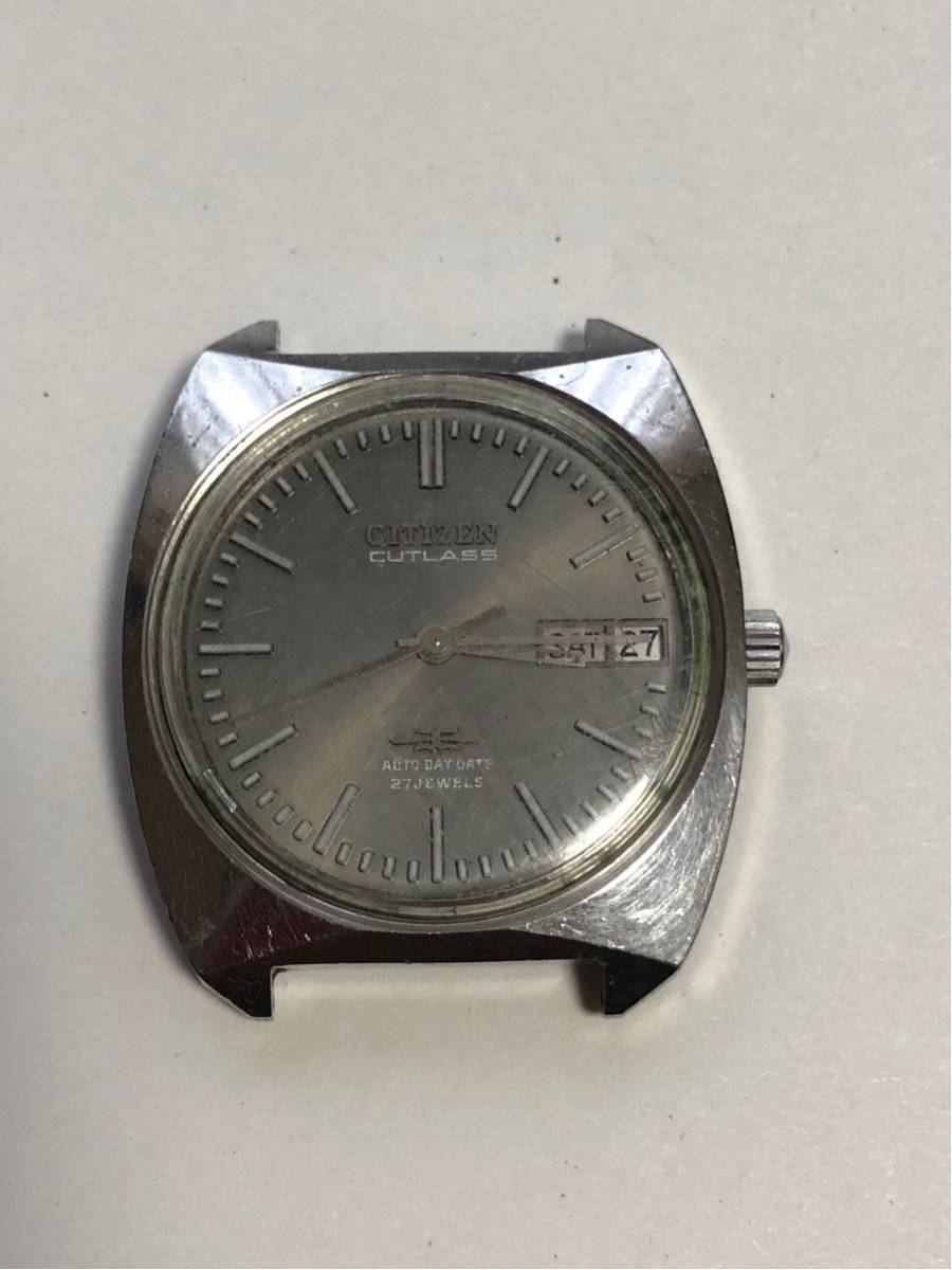 中古 CITIZEN CUTLASS カトラス AUTO DAY DATE 27石/4-260058K、自動 