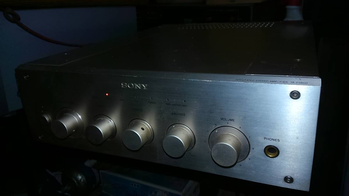 SONY プリメインアンプ TA-F5000 JUNK ,動作未確認 【公式通販】