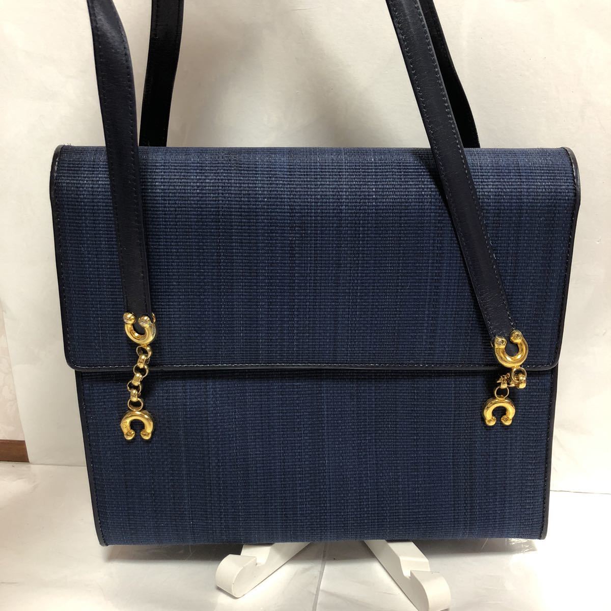 コンテス COMTESSE ホースヘアー ハンドバッグ ワンショル バッグ