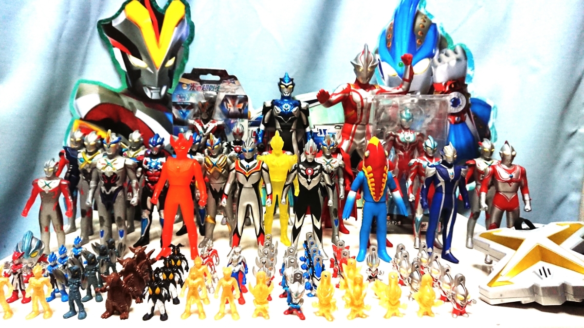 多数 ウルトラヒーロー ソフビ まとめて 大量 セット ソフビ魂 ギンガ