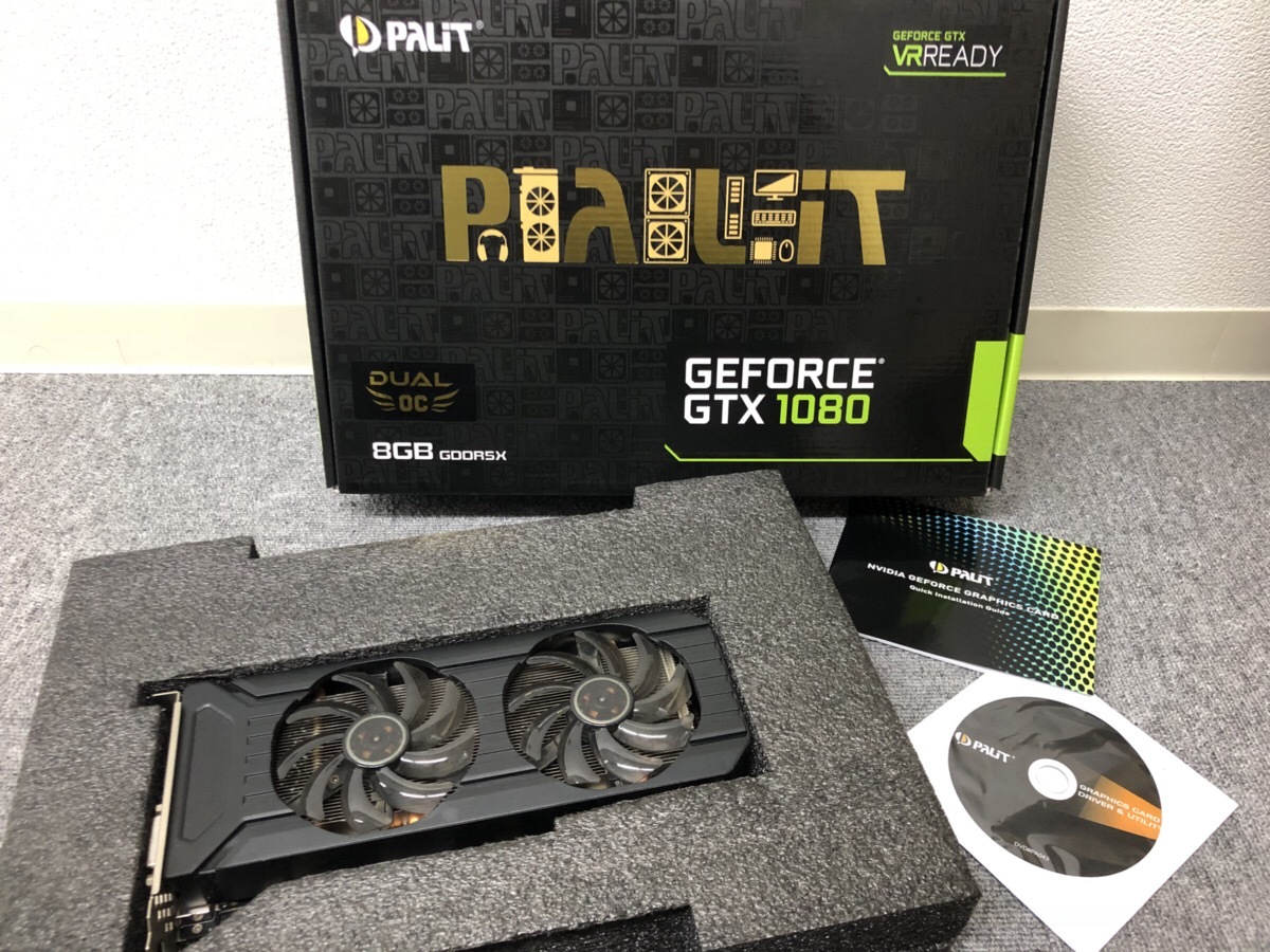 Palit GTX GeForce 0 Dual OC 8GB GTX1080 GDDR5X 8G GDDR5X, Graphics 