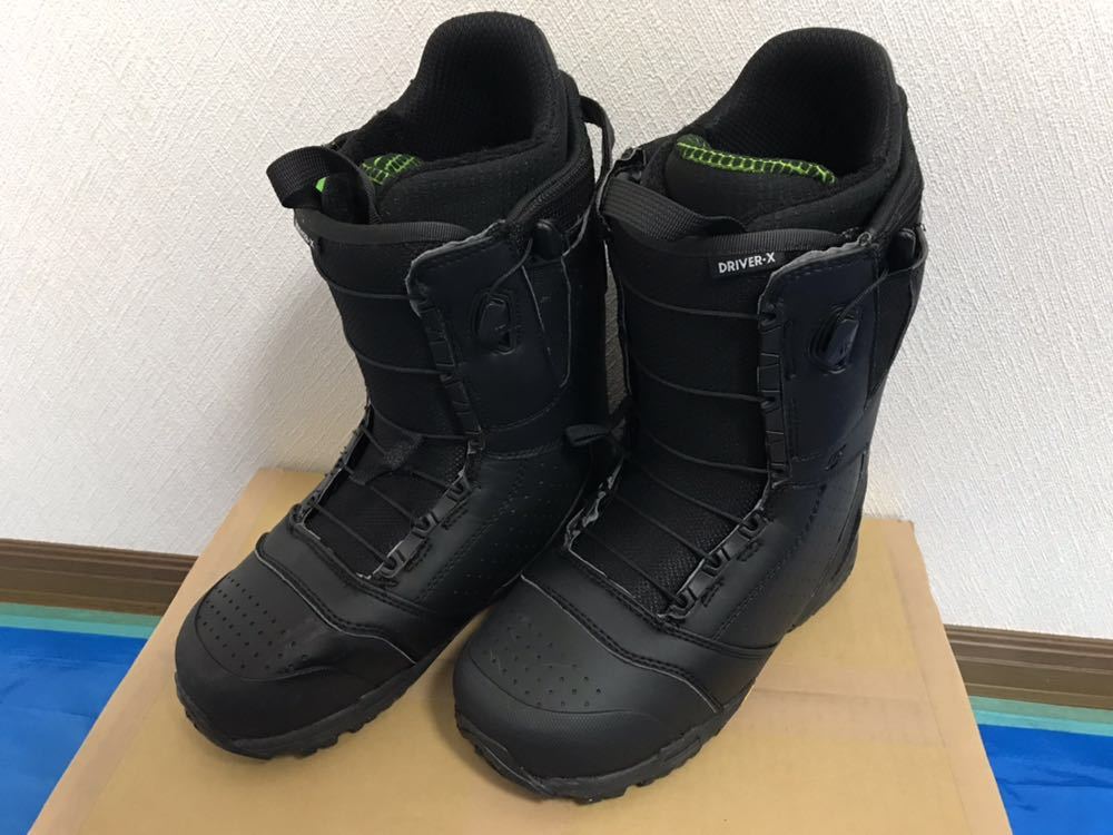 25cm】BURTON バートン DRIVER-X 2016年モデル 使用回数少 【公式通販】