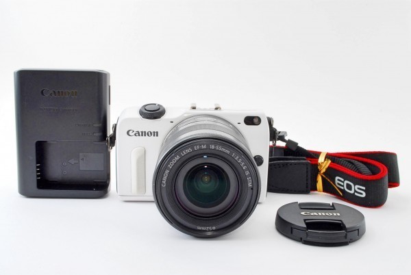大人気，得価 CANON キヤノン EOS M2 EF-M 18-55mm(キヤノン)｜売買されたオークション情報、yahooの商品情報をアーカイブ公開 - オークファン キヤノン