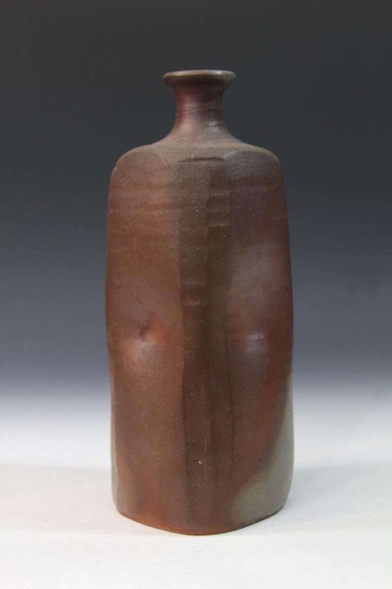 備州造 備前 花入れ 花器 備州窯 備前焼 灰