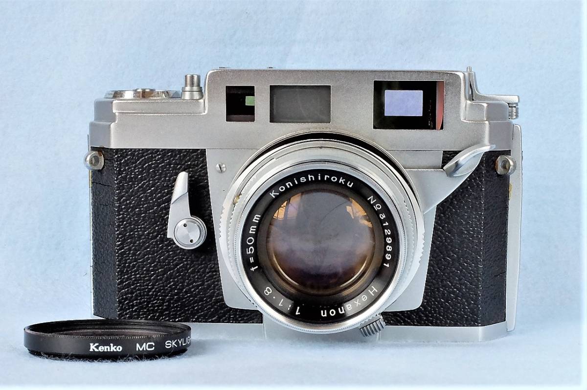 コニカ Konica ⅢA レンズ Hexanon 1:1.8 f=50mm Konishiroku レンジ