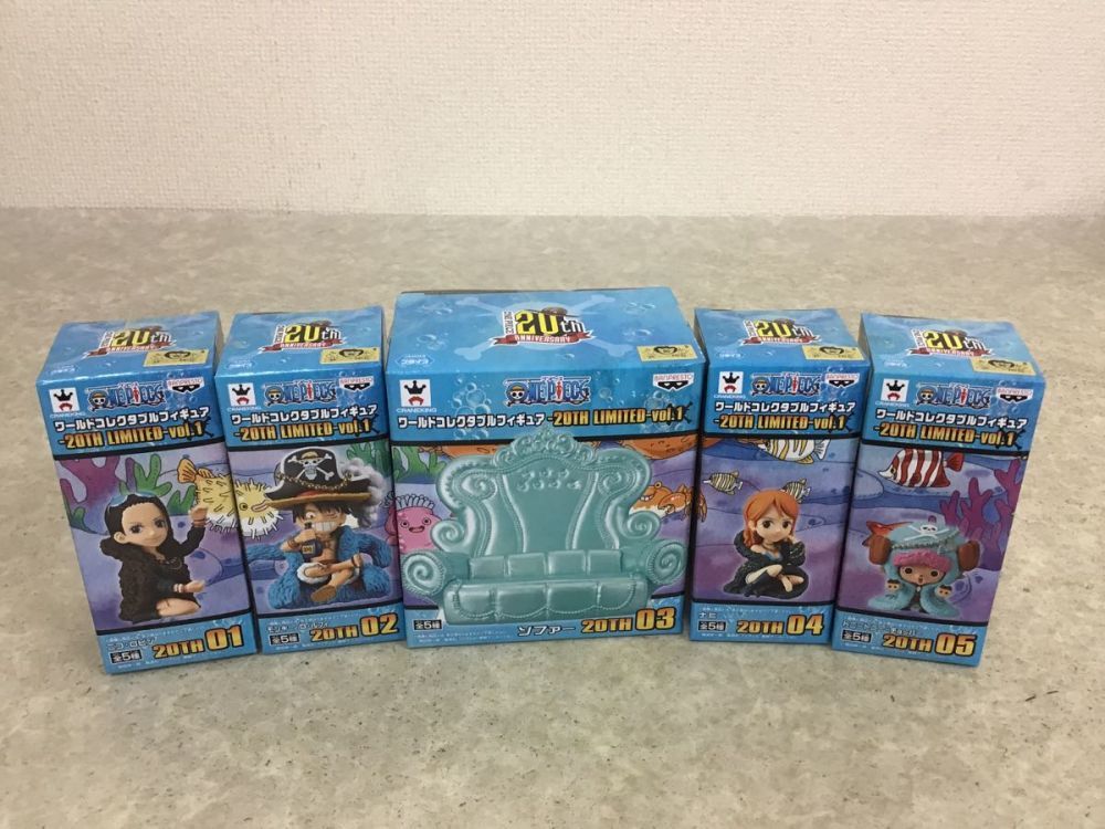 未開封 ONE PIECE ワールドコレクタブルフィギュア 20TH LIMITED vol.1