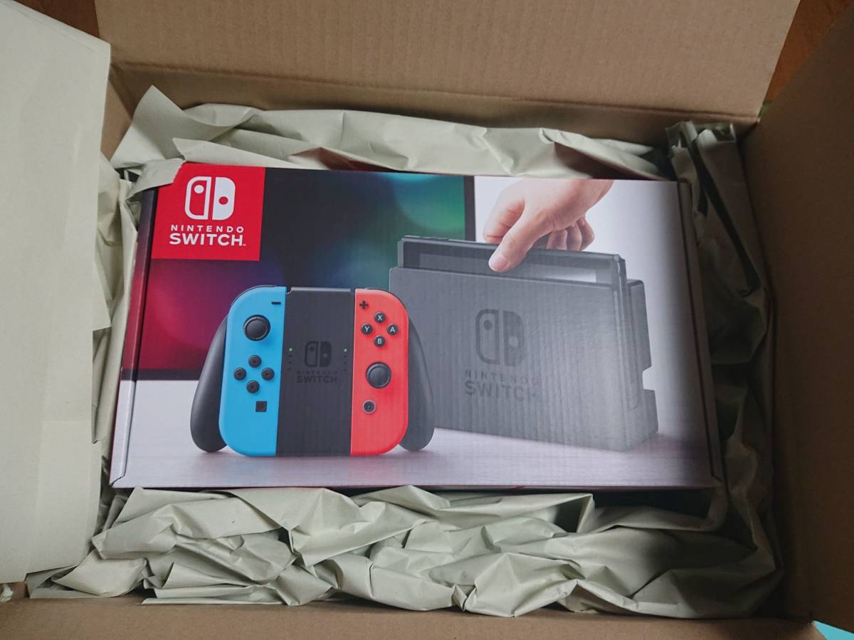  任天堂 Switch ネオンブルー/ネオンレッド 5のつく日(ニンテンドースイッチ本体)｜売買されたオークション情報、yahooの商品情報をアーカイブ公開 - オークファン ニンテンドースイッチ本体
