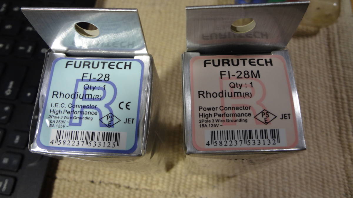 FURUTECH フルテック FI-28M（R）FI-28（R）のセットです。 【公式通販】