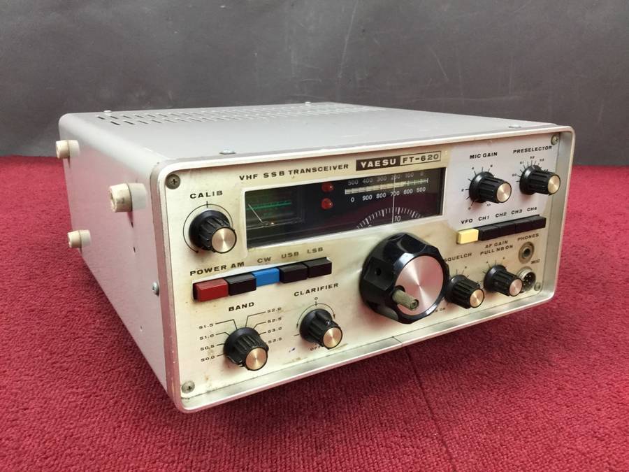 YAESU FT-620 VHF SSBトランシーバー◇ジャンク品 YAESU⁄八重洲無線