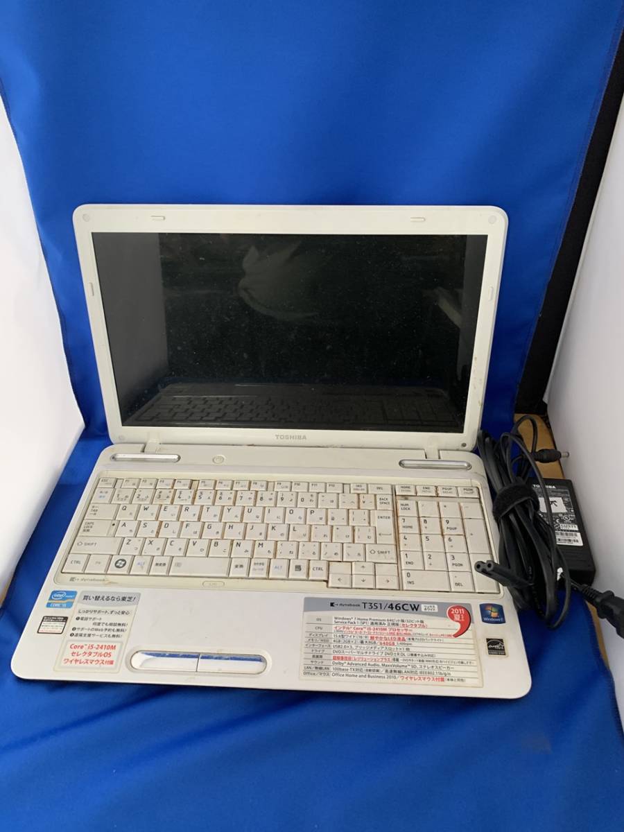 4R5:TOSHIBA PT35146CSFW dynabook T351/46CW Core i5 2410M 2.30GHz 
