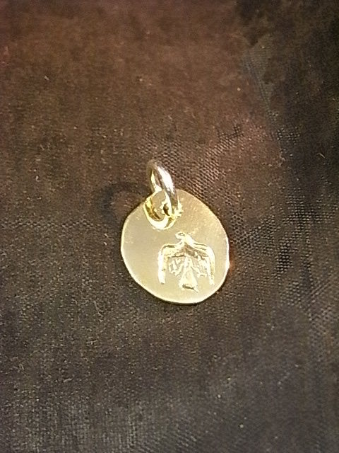 goro's ゴローズ　全金　太陽　メタル　大　マルカン付き　ペンダント　トップ_2