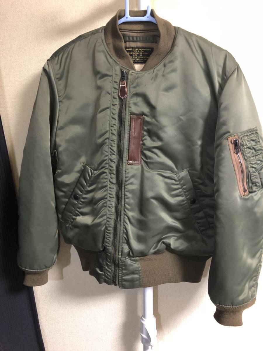 CAB CLOTHING キャブクロージング B-15B フライト ジャケット B415-933