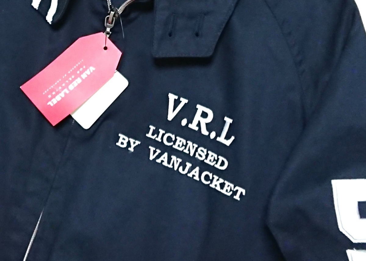 VAN バックロゴ刺繍スウィングトップ スウィングトップ＜バックロゴ 