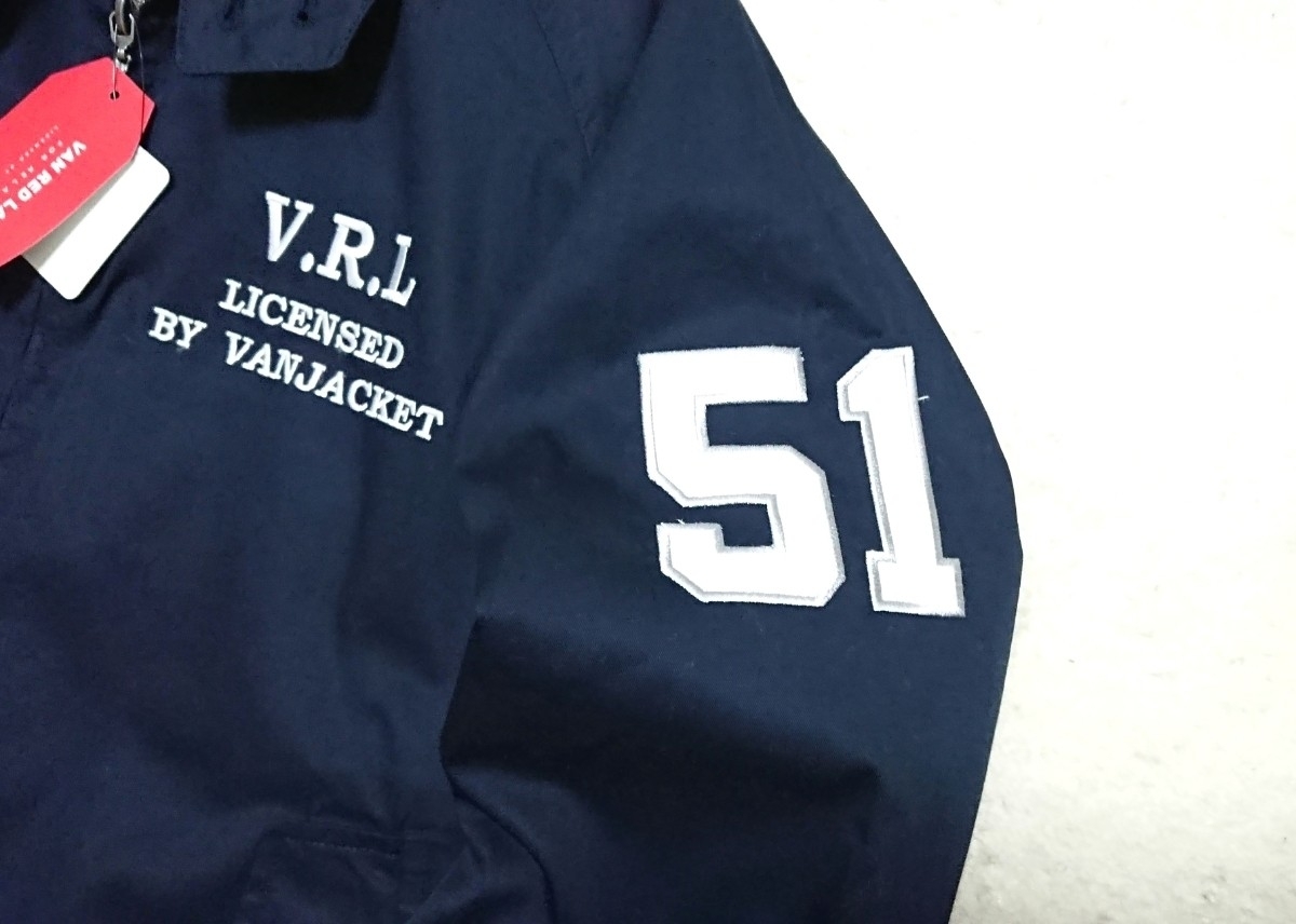 VAN バックロゴ刺繍スウィングトップ スウィングトップ＜バックロゴ 