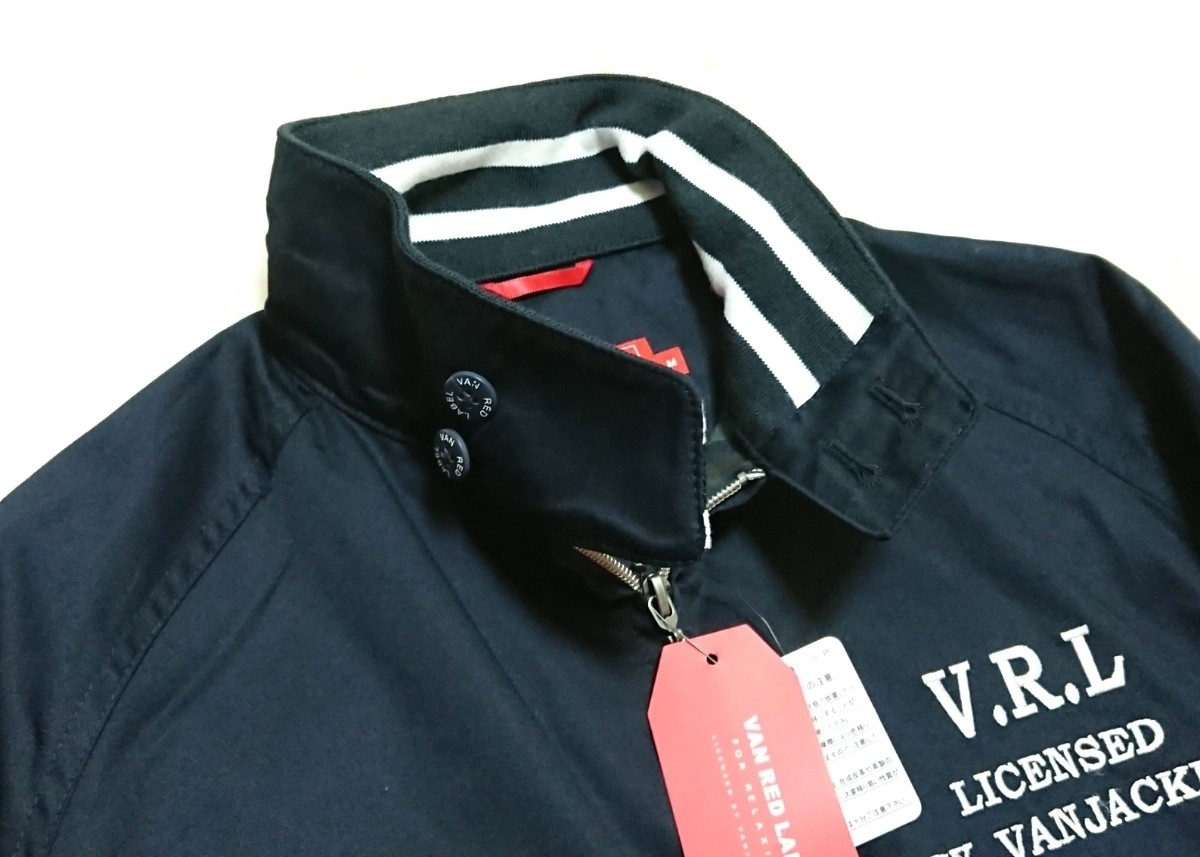 VAN バックロゴ刺繍スウィングトップ スウィングトップ＜バックロゴ 