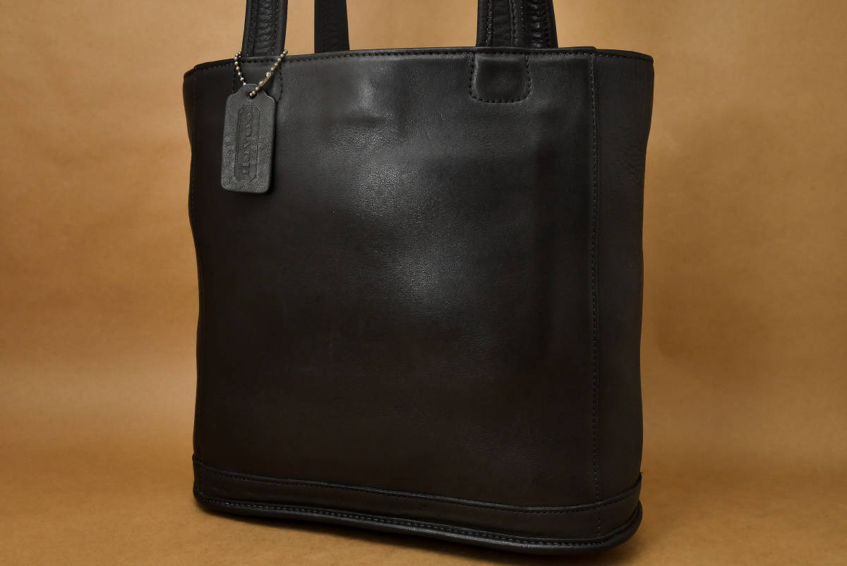 オールドコーチ COACH トートバッグ レザー 美品 コーチ 黒