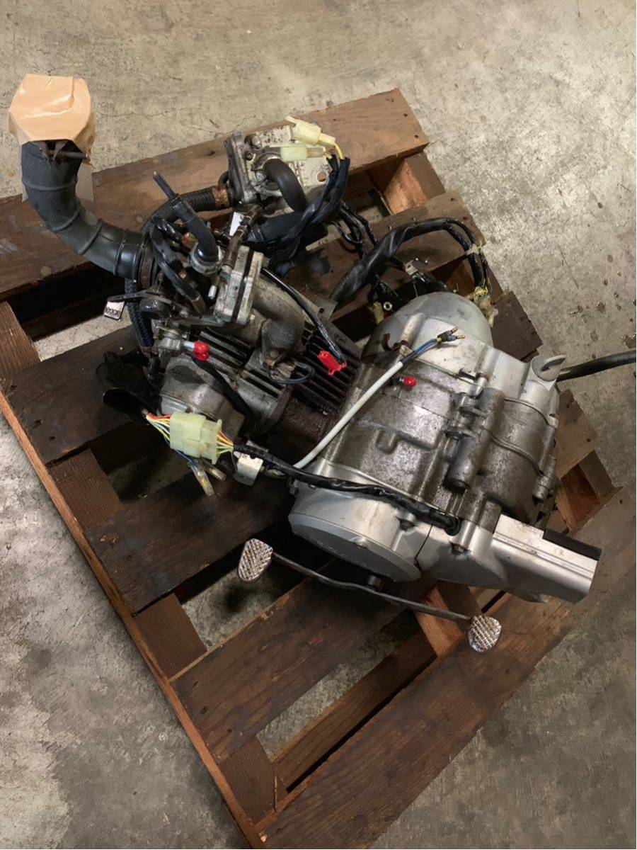 郵政カブ MD90 ジャンク エンジン 配線付 1