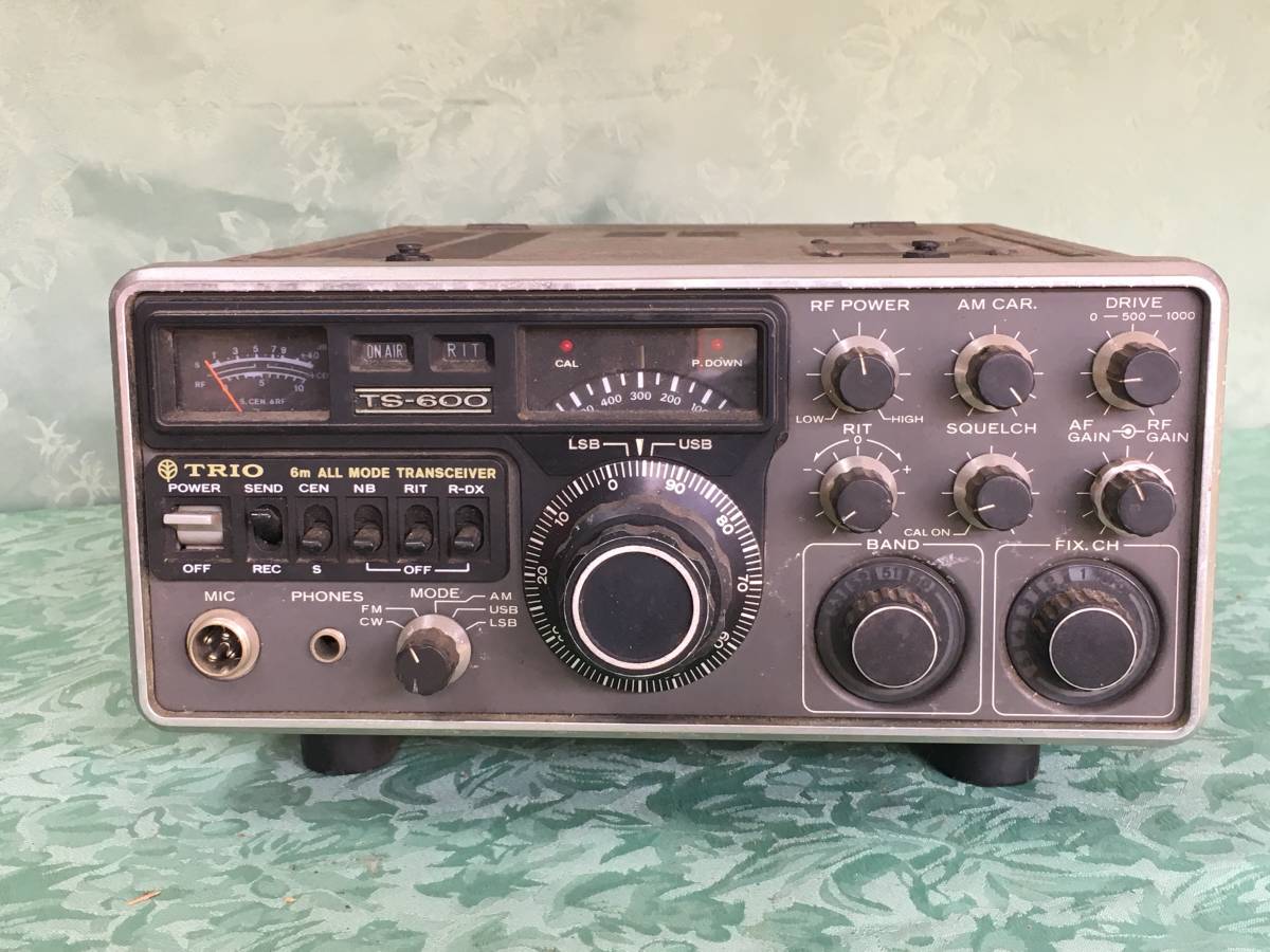 TRIO TS-600 TRANSCEIVER無線機 ジャンク品 TS-600 TRIO 6m - TS600 UK