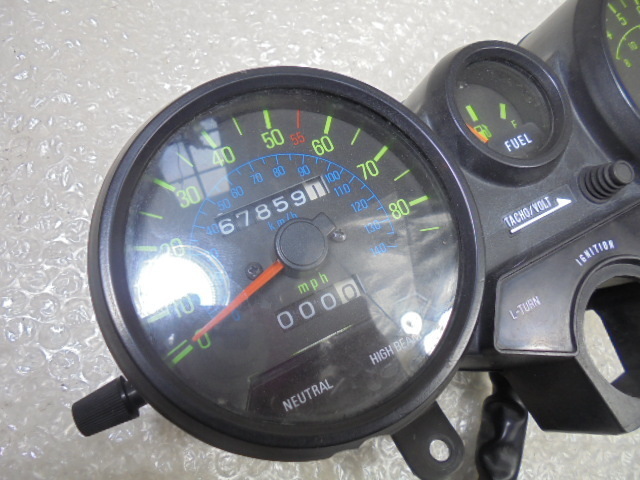 Z1100，Z1100A 当時物 メーター (Z1000J，Z1000R，Z1100GP，Z1100R，Z1