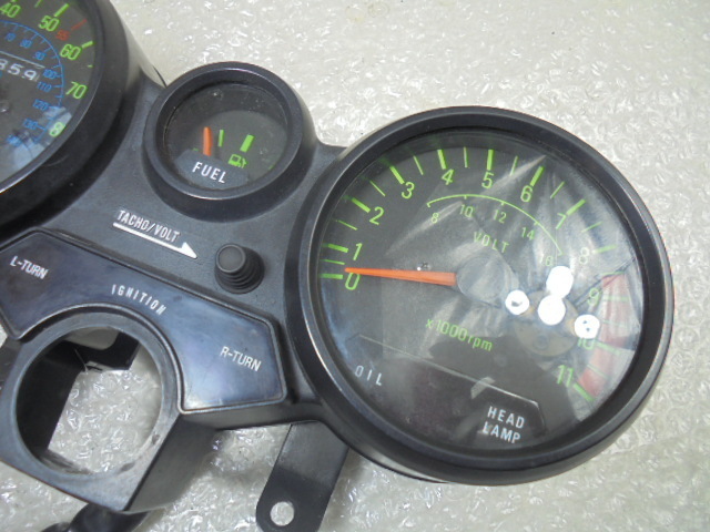 Z1100，Z1100A 当時物 メーター (Z1000J，Z1000R，Z1100GP，Z1100R，Z1