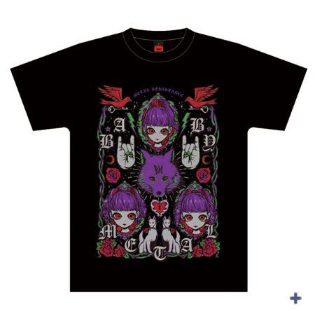 Babymetal FOX BABYMETAL Tシャツ Fox Metal TEE - WATCH EU-XL 0 T