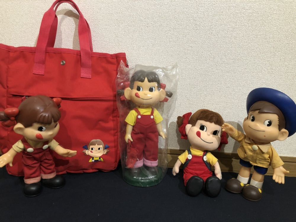 ◇豪華5点セット◇不二家◇首振りペコちゃん人形非売品 ペコちゃん人形 