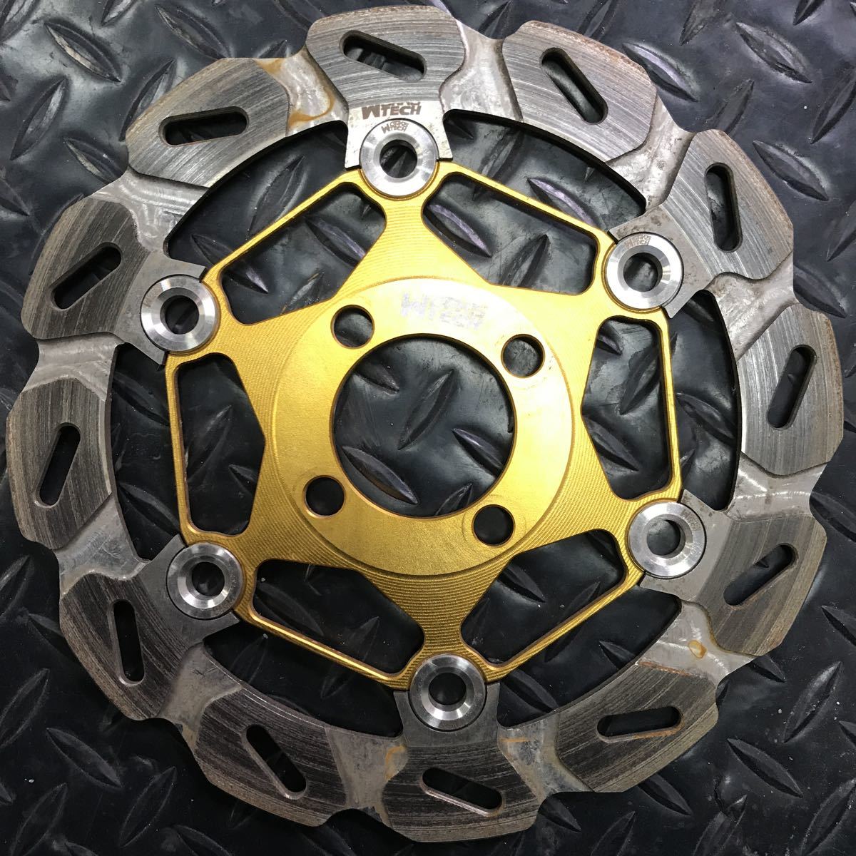 kawasaki ksr110 ブレーキディスク カスタム