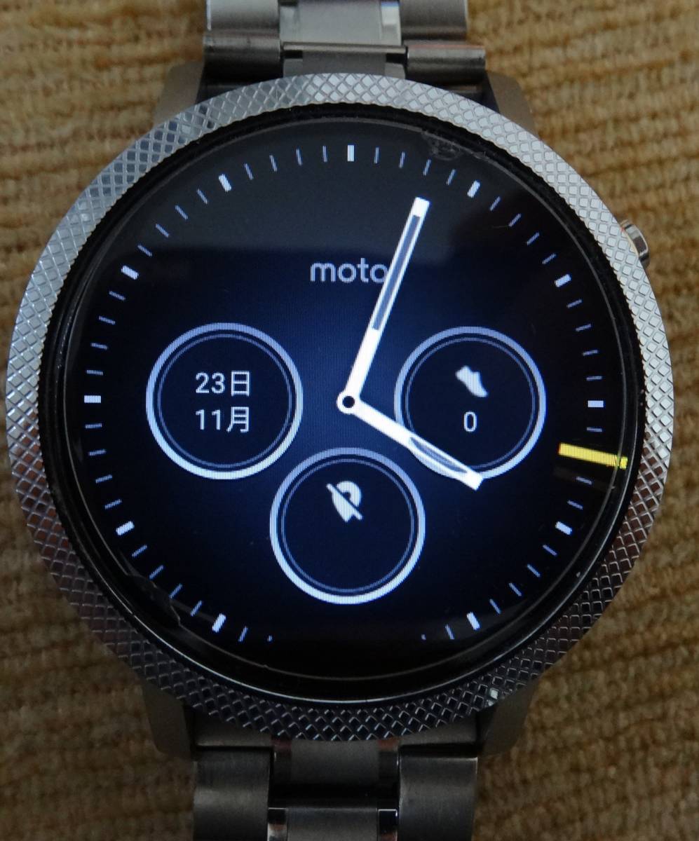 0 スマートウォッチ Moto moto モトローラ 3rd Motorola モトローラの 