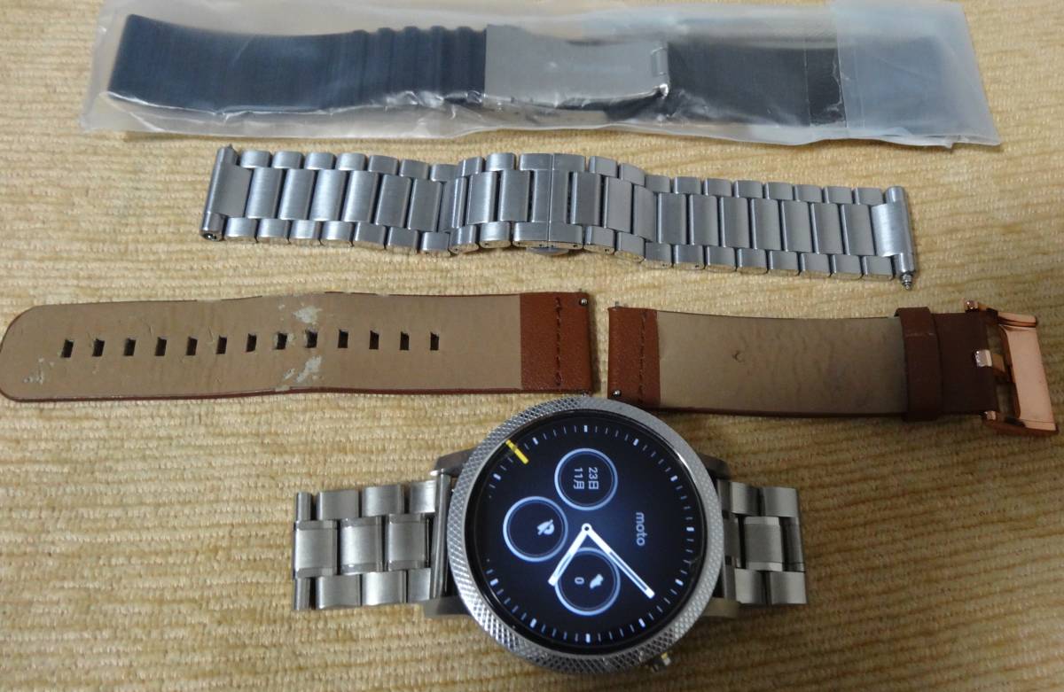 0 スマートウォッチ Moto moto モトローラ 3rd Motorola モトローラの 