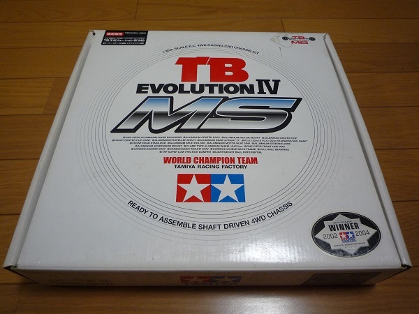 送料無料，高品質 タミヤ TBエボリューションⅣ MS エボ4MS(田宮模型)｜売買されたオークション情報、yahooの商品情報をアーカイブ公開 - オークファン 田宮模型