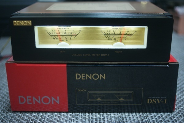 DENON DSV-1(アナログレベルメーター)中古 DSV-1 【公式通販】