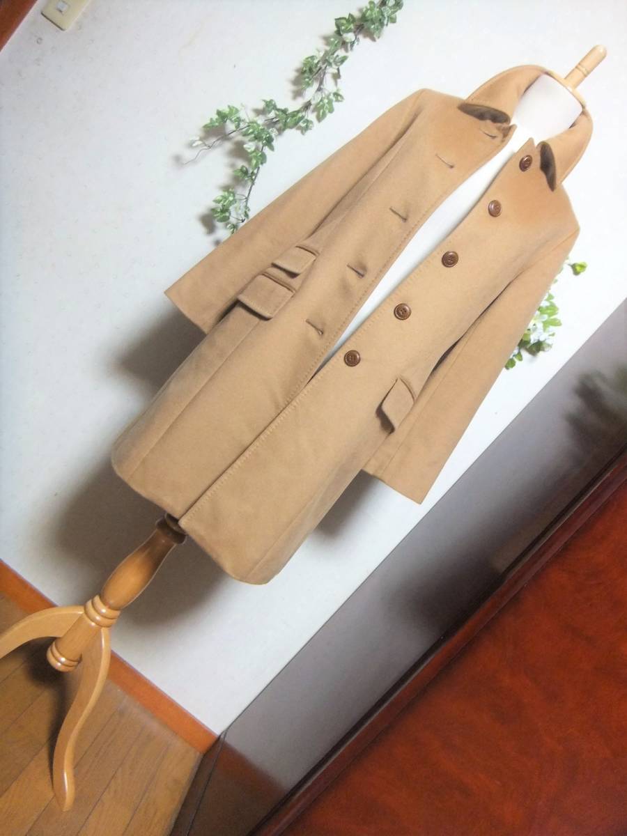 ★コムサデモード上品カシミヤウール素材のコート★１１号