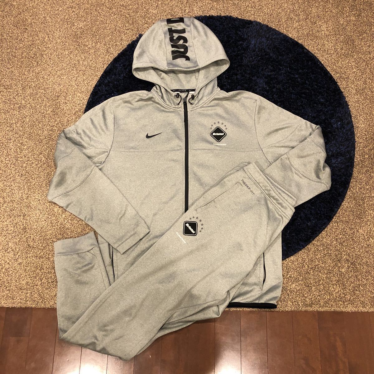 FCRB NIKE 上下セットアップ ブリストル ナイキ セットアップ サーマフィット 希少品