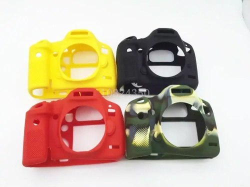 ニース柔らかいシリコーンゴムカメラ保護ボディカバーケーススキン用キヤノン5dマークiii 5ds 5dr 5d3カメラバッグ_2