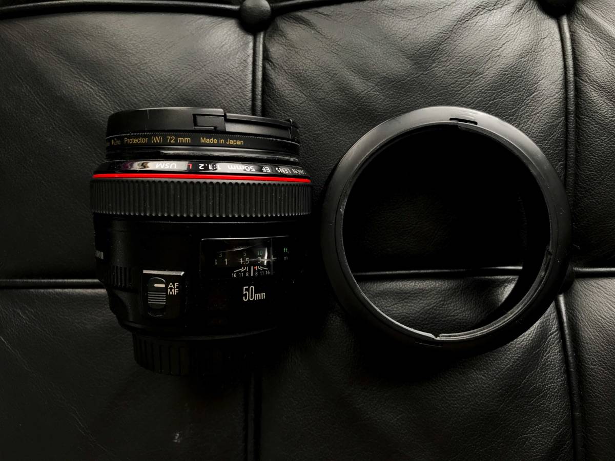最高画質！Canon キャノン EF 50mm F1.2 L USM レンズ　　５D 