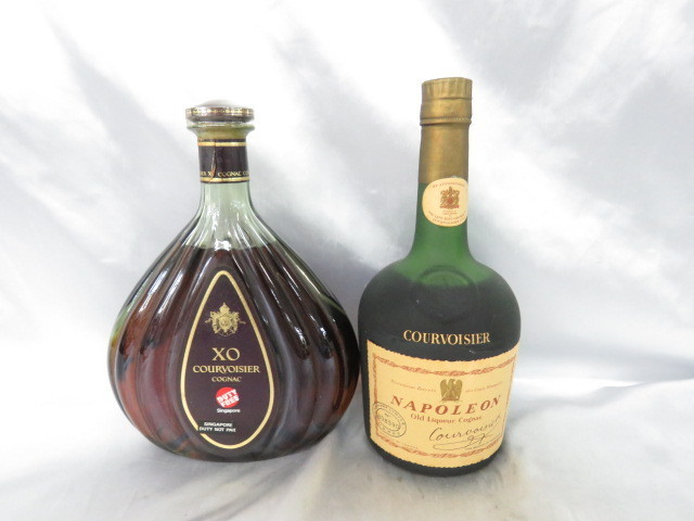 ネット通販で正規取扱店 【未開栓】COURVOISIER クルボアジェ XO