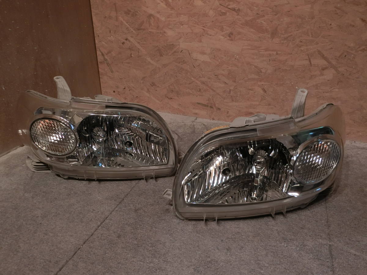 NNP10 NNP11 ポルテ 純正 HID キセノン ヘッドライト 中古 左右 美品
