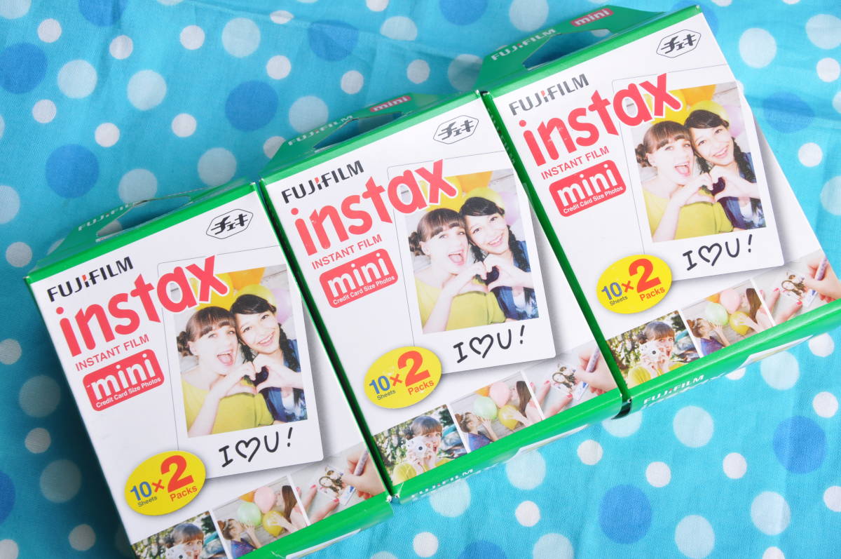 送料510円】FUJIFILM インスタントカメラ チェキ用フィルム 10枚入 2本 