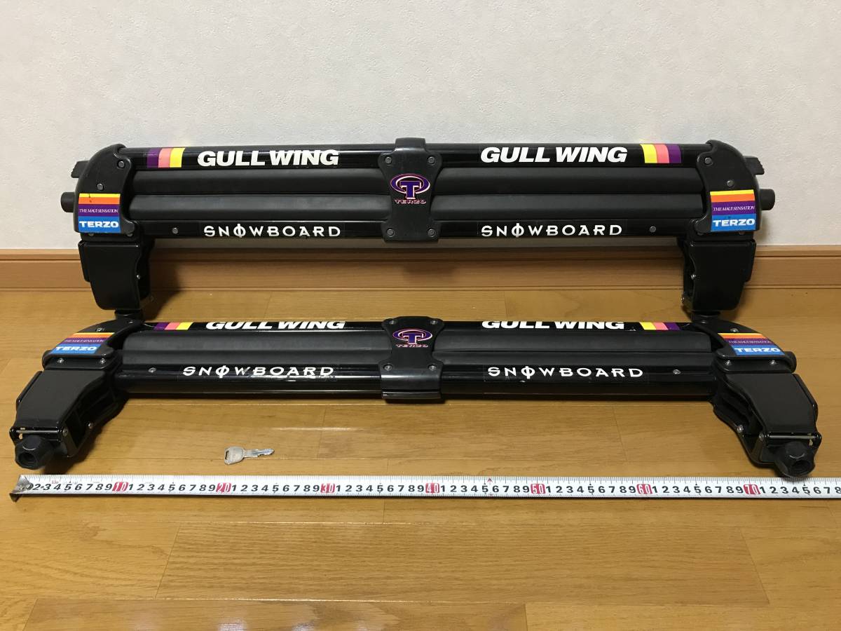 TERZO GULL WING スキー&スノーボードキャリア TERZO WING GULL (by 