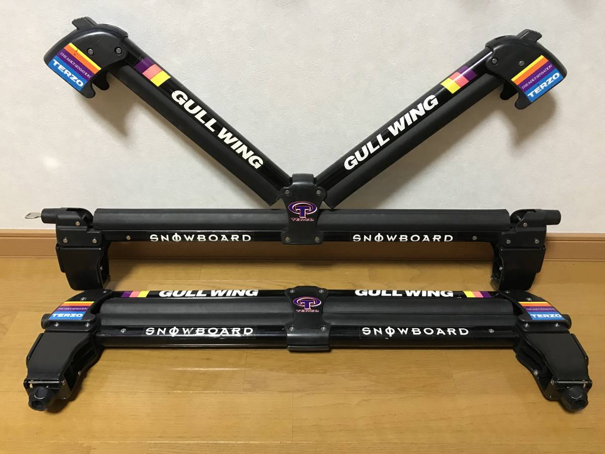 TERZO GULL WING スキー&スノーボードキャリア TERZO WING GULL (by 