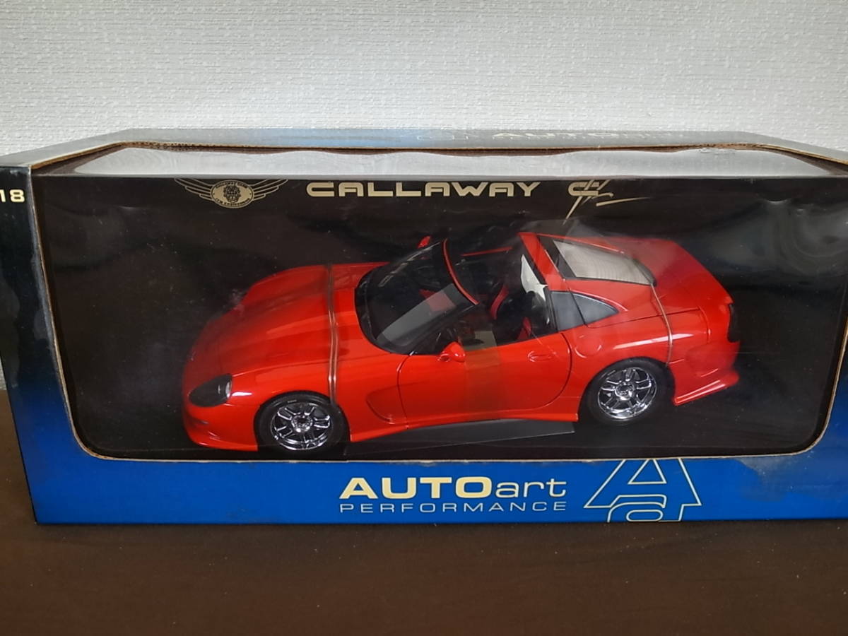 AUTOART 1:18 Scale AUTO art CALLAWAY C12 1:18 Callaway Corvette