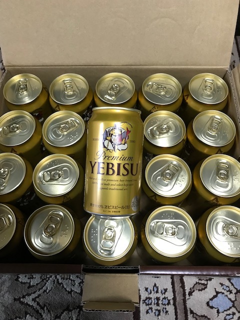 サッポロ・エビスビール　３５０ｍｌ２０缶セット！_1