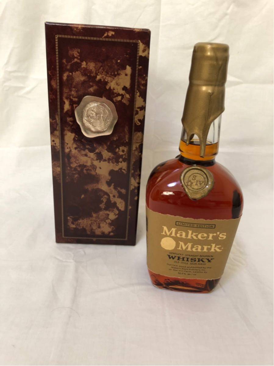 【未開封】メーカーズマーク ゴールドトップ Maker's Mark 旧ラベル メーカーズマーク ゴールドトップ Mark Maker's ゴールド 未開栓