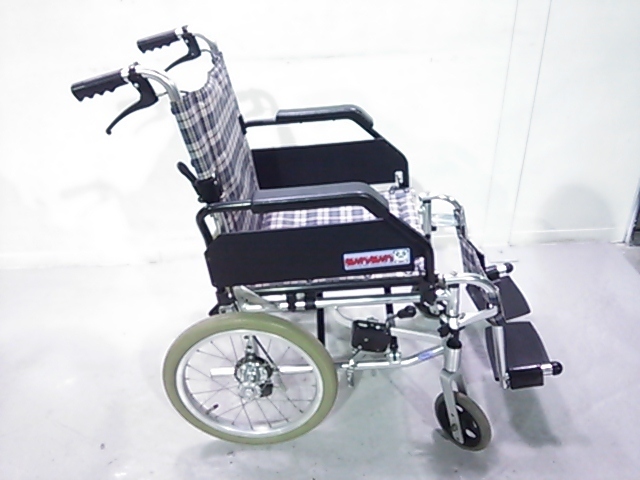 MinMin 折りたたみ式 介助用車椅子 介護用品