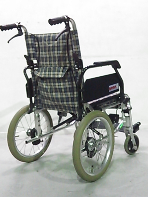 MinMin 折りたたみ式 介助用車椅子 介護用品