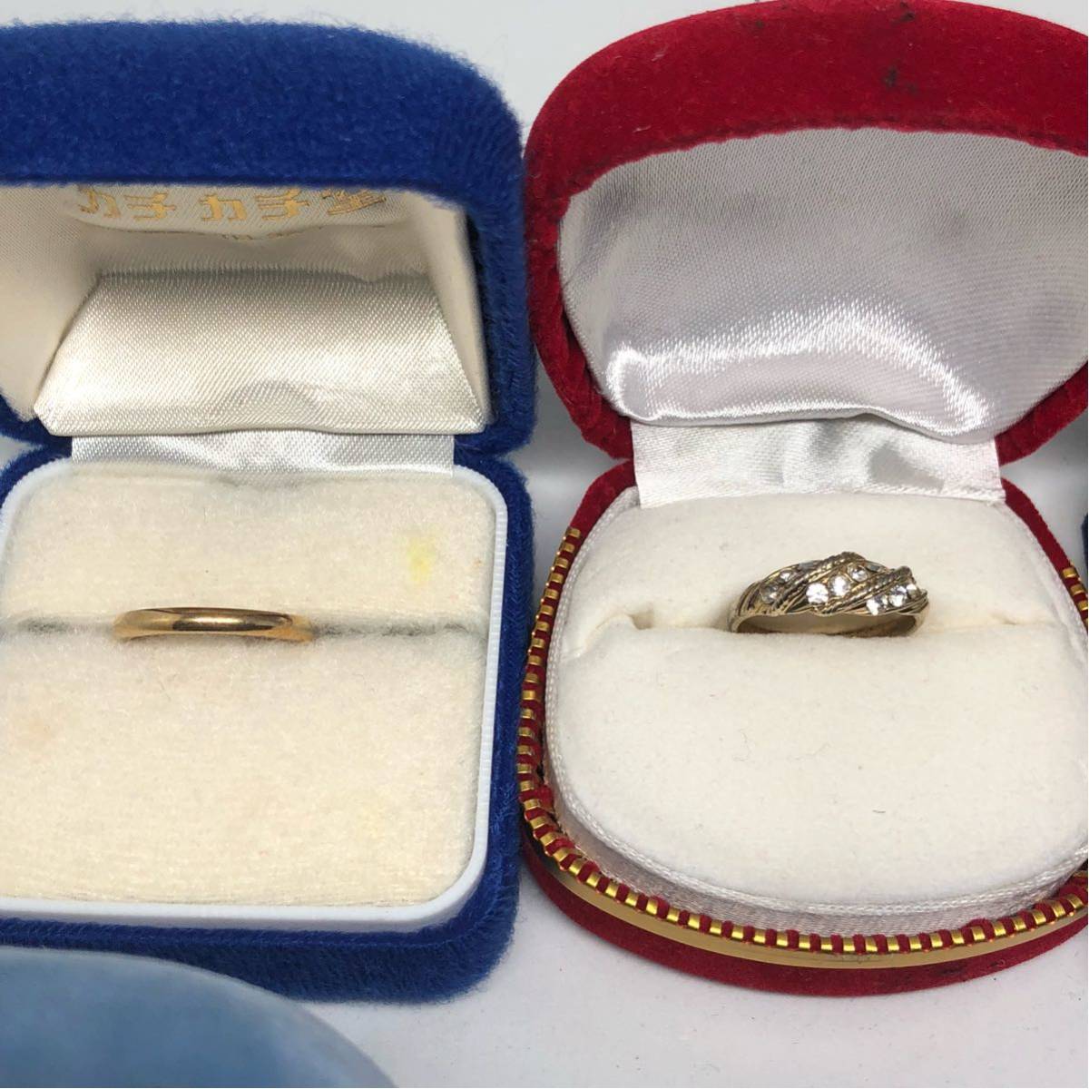 ジ*ジ様 大容量アクセサリーまとめて 10 昭和アクセサリー 大量 セット 指輪 ネックレス アクセサリー