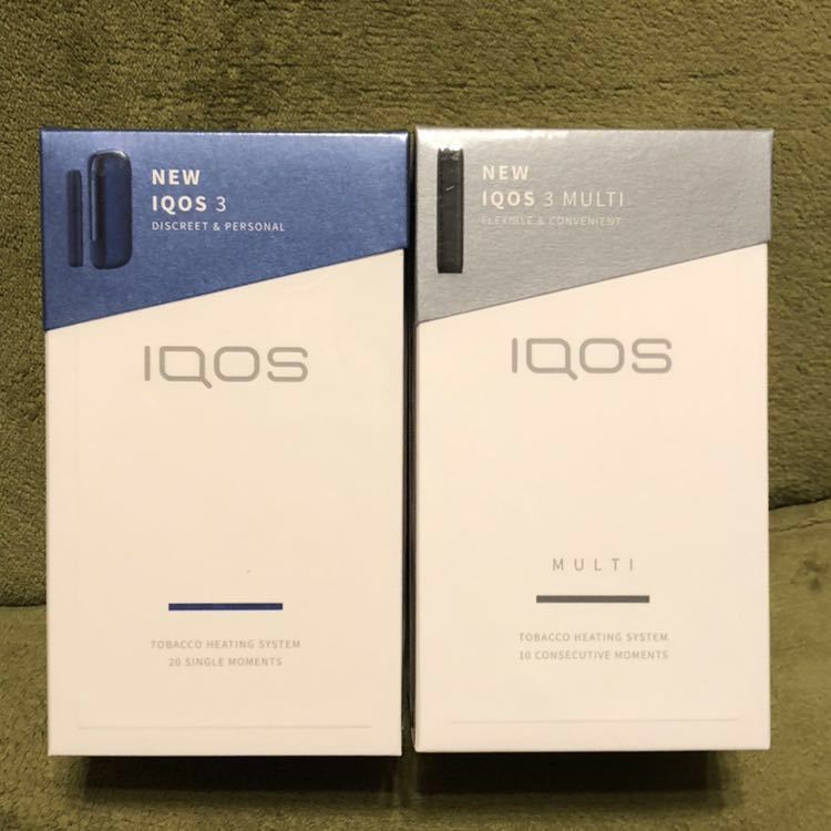  即発送可能 セット 2台 IQOS 3 キット ステラーブルー ＋ IQOS 3 MULTI マルチ キット ステラブルー アイコス3 新型(喫煙グッズ)｜売買されたオークション情報、yahooの商品情報をアーカイブ公開 - その他